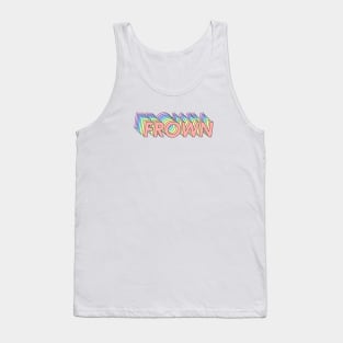 Frown Tank Top